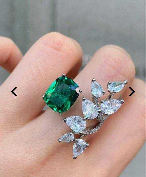 Ynf Fancy KESH483 1 Womens Jewellery Wholesale AD Diamond Rings Antique Ring Finger Rings Manufacturer - Jewellery Export