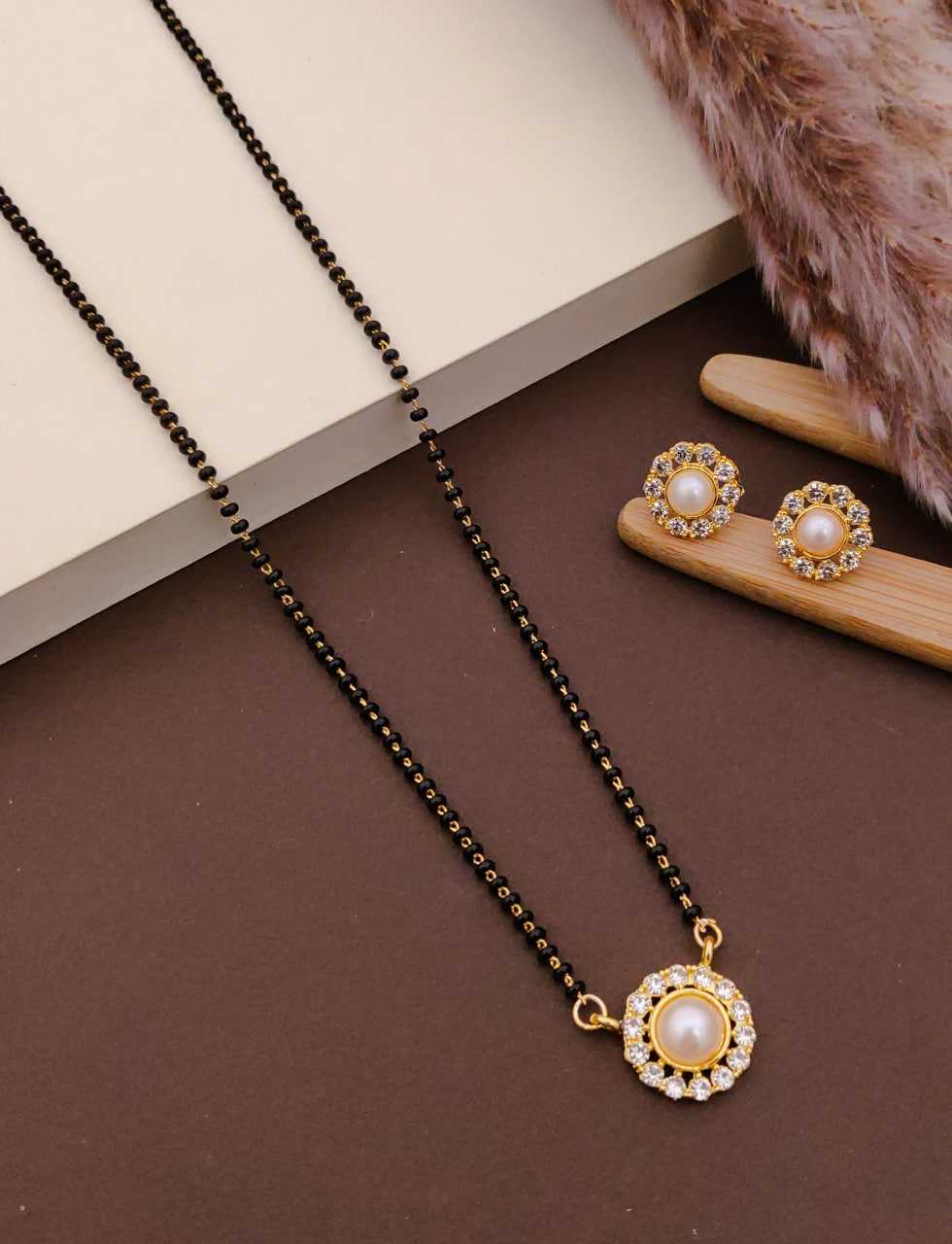 Ynf Gold Plated KESH191 126 Womens Jewellery Festive Collections Wholesale Mangalsutras Gold Plated Jewelry Party Wear Jewelry Manufacturer - Jewellery Export