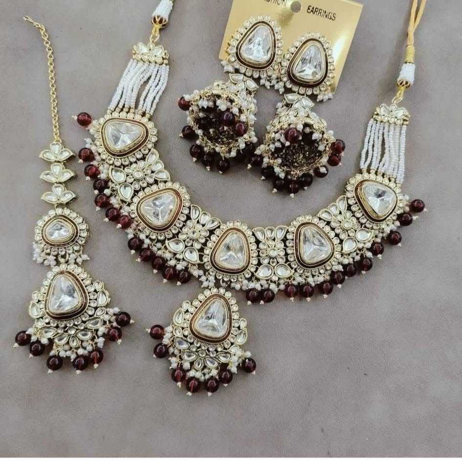 Ynf Fancy KESH494 1 Womens Jewellery Wholesale Necklaces Set Antique Necklaces Set Artificial Necklace Sets Manufacturer - Jewellery Export