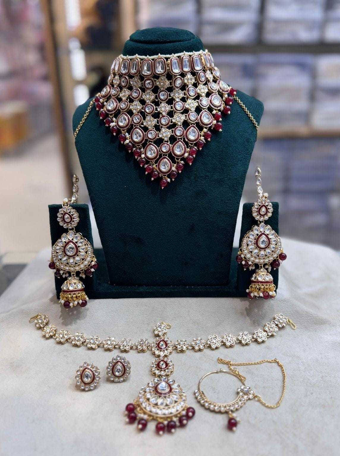 Ynf Fancy KESH494 1 Womens Jewellery Wholesale Necklaces Set Oxidized Jewellery Set Artificial Jewelry Sets Manufacturer - Jewellery Export