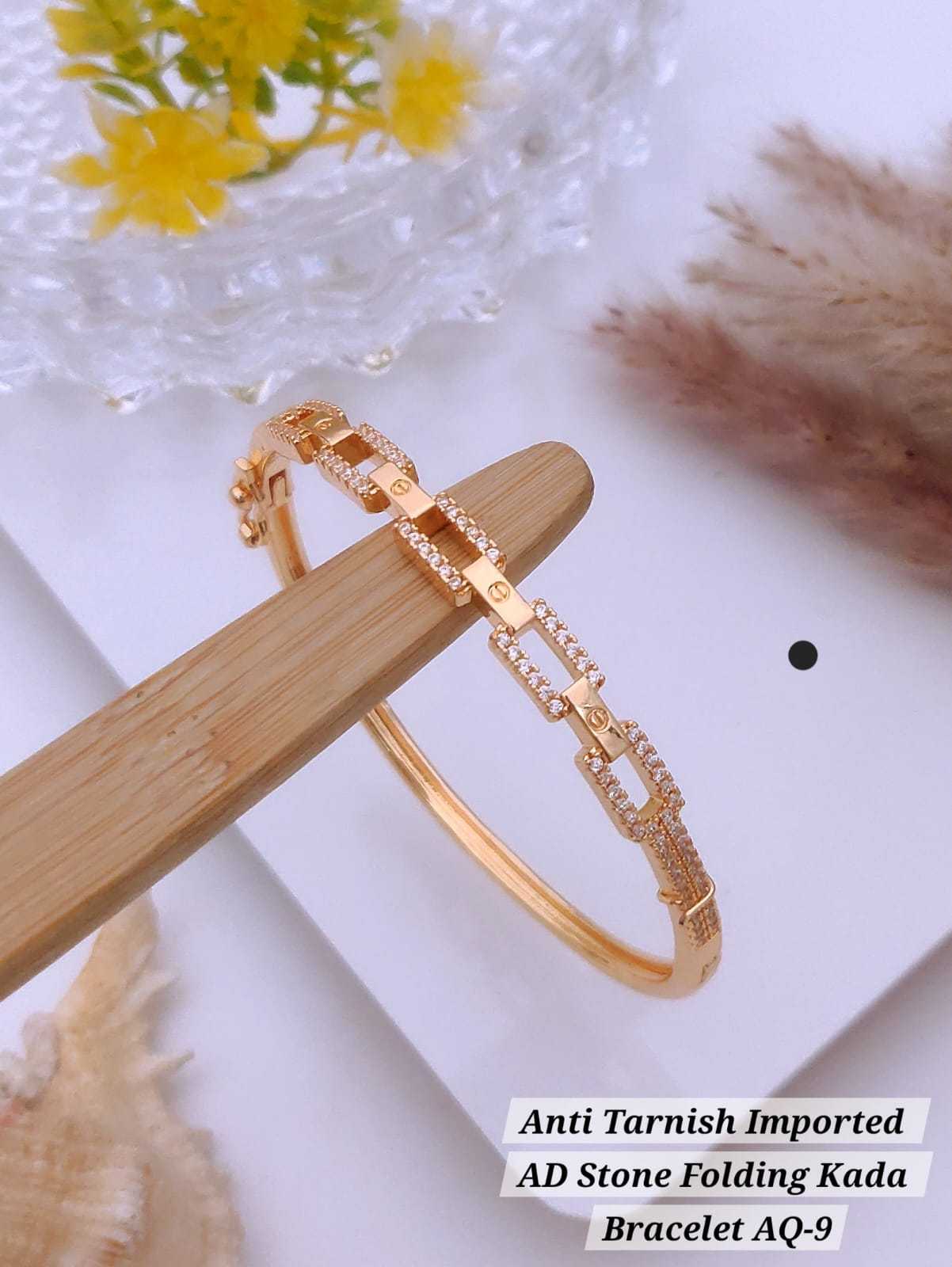 Ynf Alloy KESH193 205 Womens Jewellery Festive Collections Wholesale Brass Gold Bracelets Golden Bracelet Fashion Bracelets Manufacturer - Jewellery Export