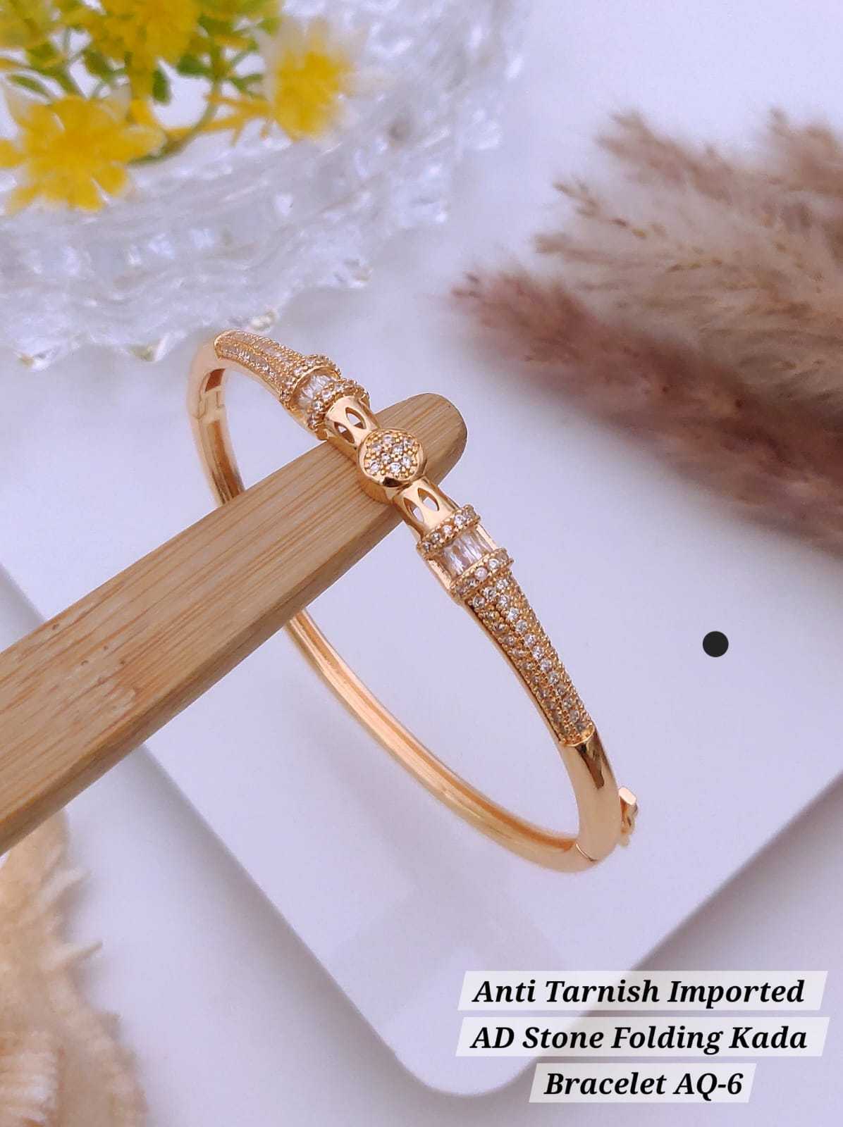 Ynf Alloy KESH193 205 Womens Jewellery Festive Collections Wholesale Brass Gold Bracelets Golden Bracelet Fashion Bracelets Manufacturer - Jewellery Export
