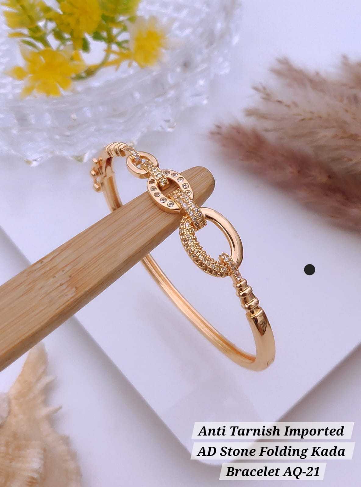 Ynf Alloy KESH193 205 Womens Jewellery Festive Collections Wholesale Brass Gold Bracelets Golden Bracelet Fashion Bracelets Manufacturer - Jewellery Export