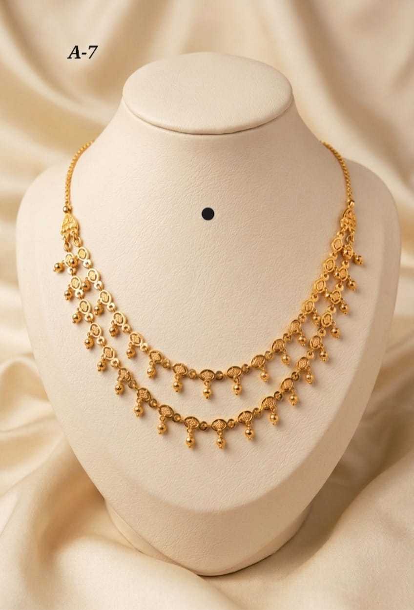 Ynf Alloy KESH193 212 Womens Jewellery Wholesale Fancy Mala Necklaces Fashion Necklace Alloy Necklaces Manufacturer - Jewellery Export
