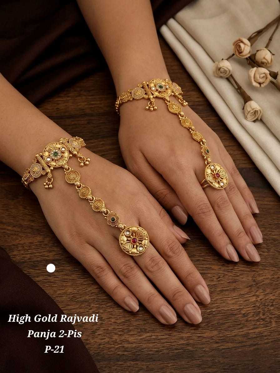 Ynf Alloy KESH193 229 Womens Jewellery Wholesale Gold Plated Jewelry Hand Harness (Haath phool) Party Wear Jewelry Manufacturer - Jewellery Export