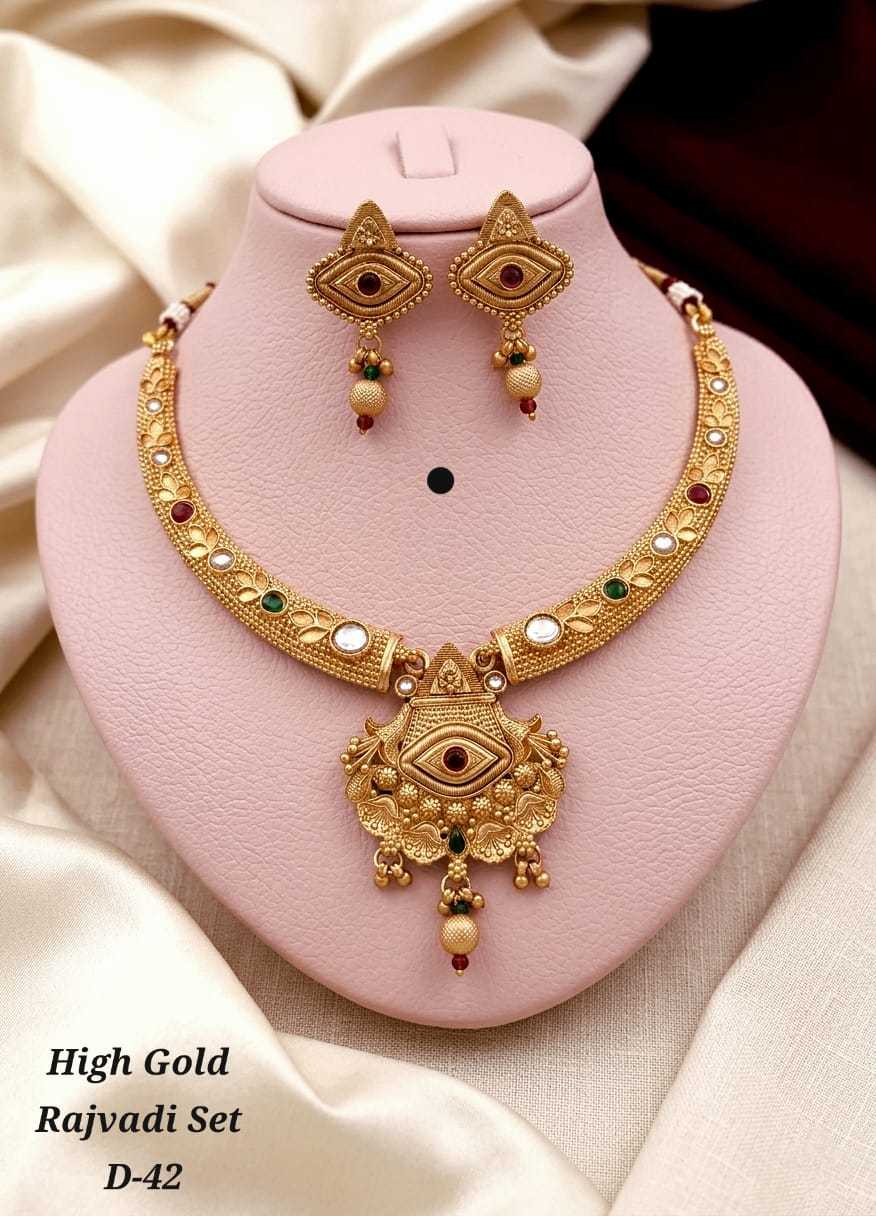 Ynf Alloy KESH193 233 Womens Jewellery Wholesale Choker Necklaces Bridal Jewelry Sets Party Wear Jewelry Manufacturer - Jewellery Export