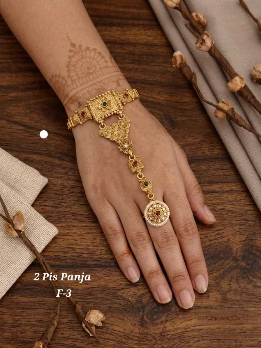 Ynf Alloy KESH193 242 Womens Jewellery Wholesale Hand Harness (Haath phool) Party Wear Jewelry Manufacturer - Jewellery Export