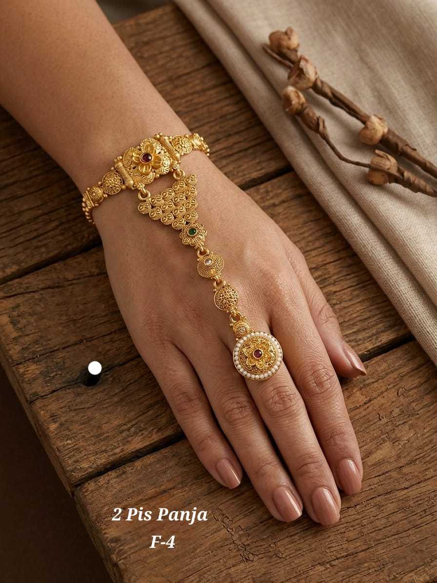 Ynf Alloy KESH193 242 Womens Jewellery Wholesale Hand Harness (Haath phool) Party Wear Jewelry Manufacturer - Jewellery Export