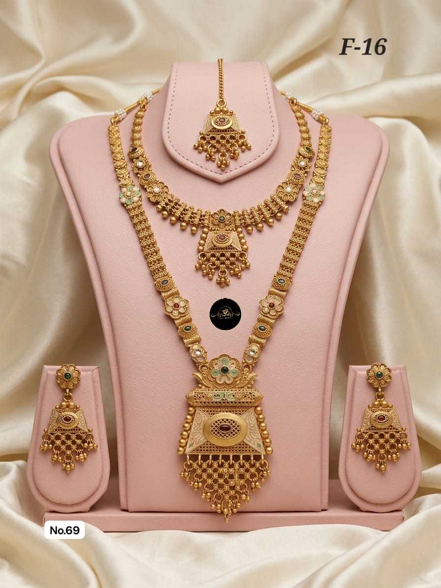 Ynf Brass KESH127 028 Womens Jewellery Wholesale Choker Necklaces Long Sets Manufacturer - Jewellery Export
