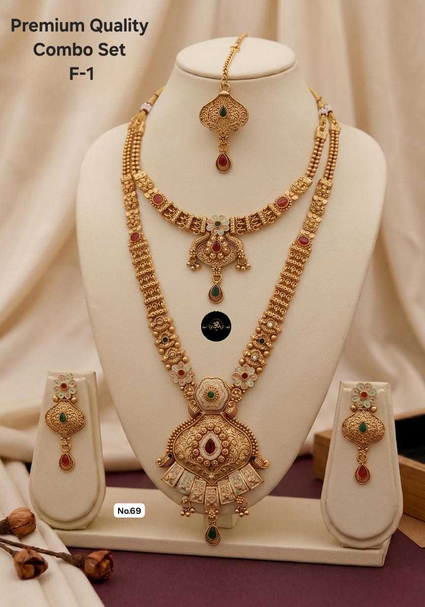 Ynf Brass KESH127 028 Womens Jewellery Wholesale Choker Necklaces Long Sets Manufacturer - Jewellery Export