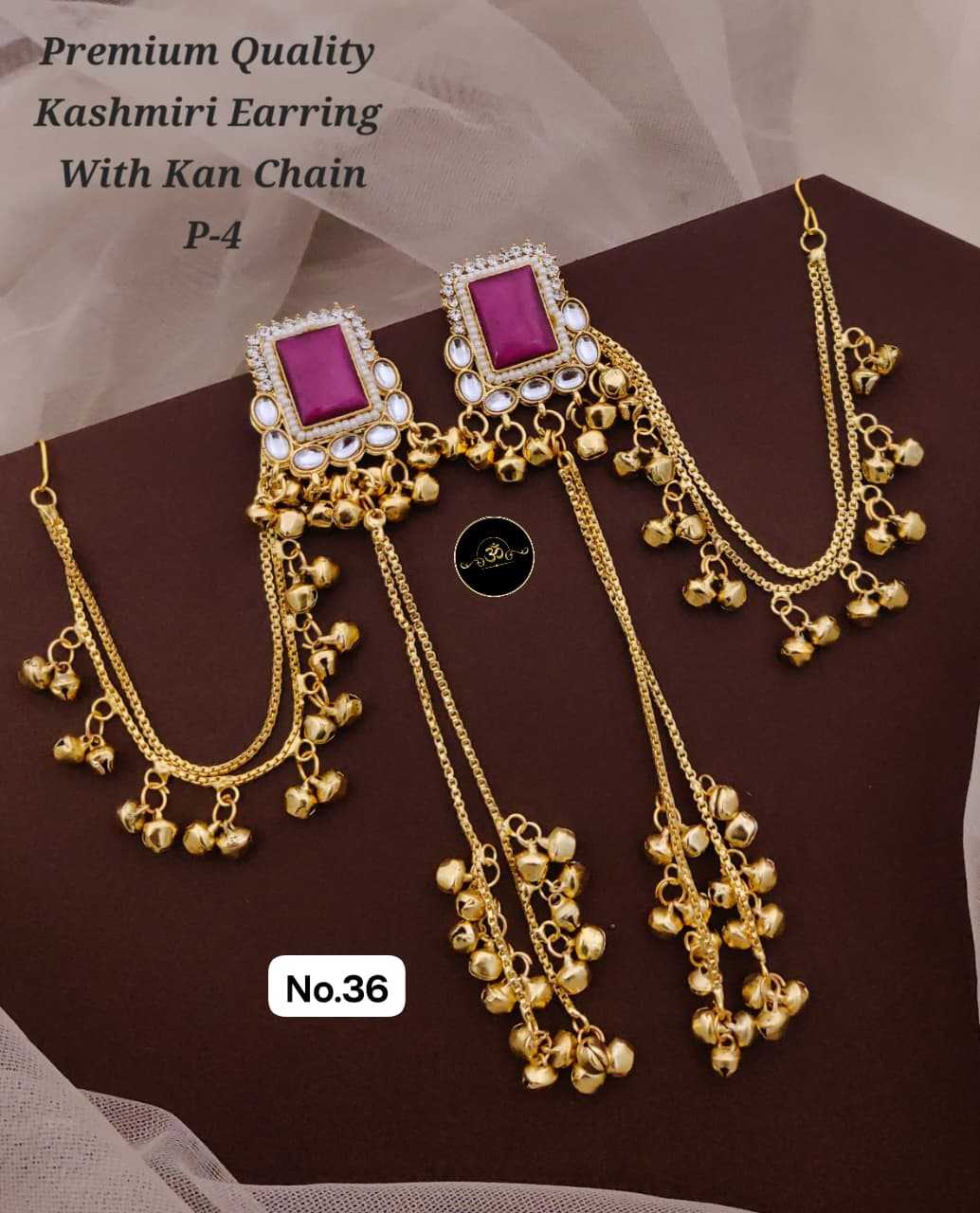 Ynf Brass KESH127 036 Womens Jewellery Wholesale Long Earrings Artificial Jhumkas Manufacturer - Jewellery Export