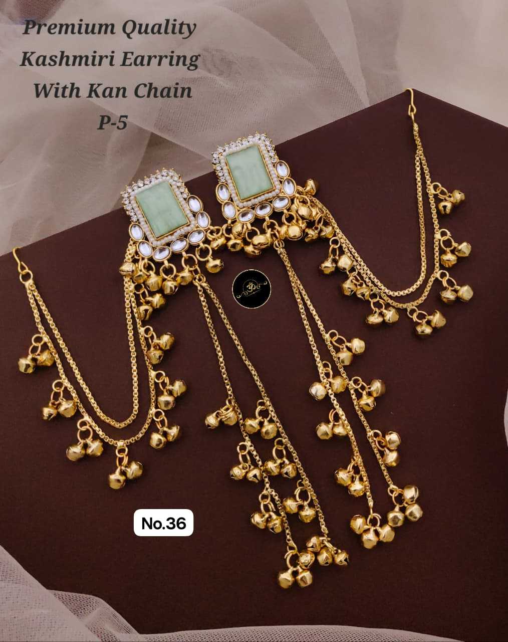 Ynf Brass KESH127 036 Womens Jewellery Wholesale Long Earrings Artificial Jhumkas Manufacturer - Jewellery Export