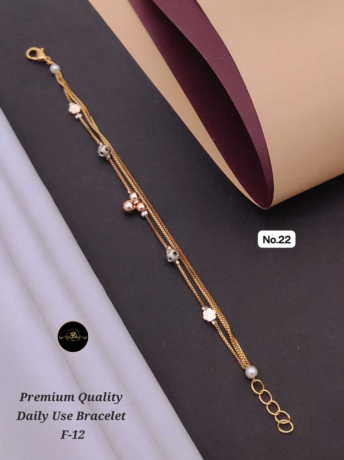 Ynf Brass KESH127 046 Womens Jewellery Wholesale Brass Gold Bracelets Manufacturer - Jewellery Export