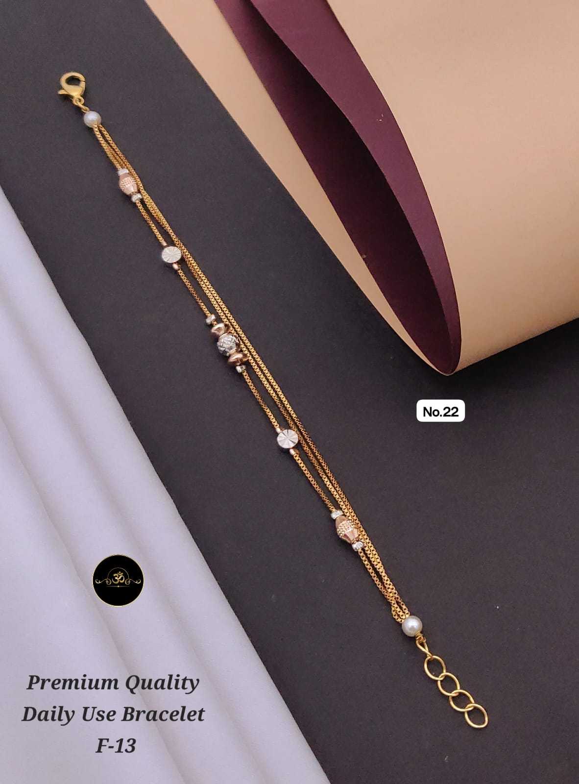 Ynf Brass KESH127 046 Womens Jewellery Wholesale Brass Gold Bracelets Manufacturer - Jewellery Export