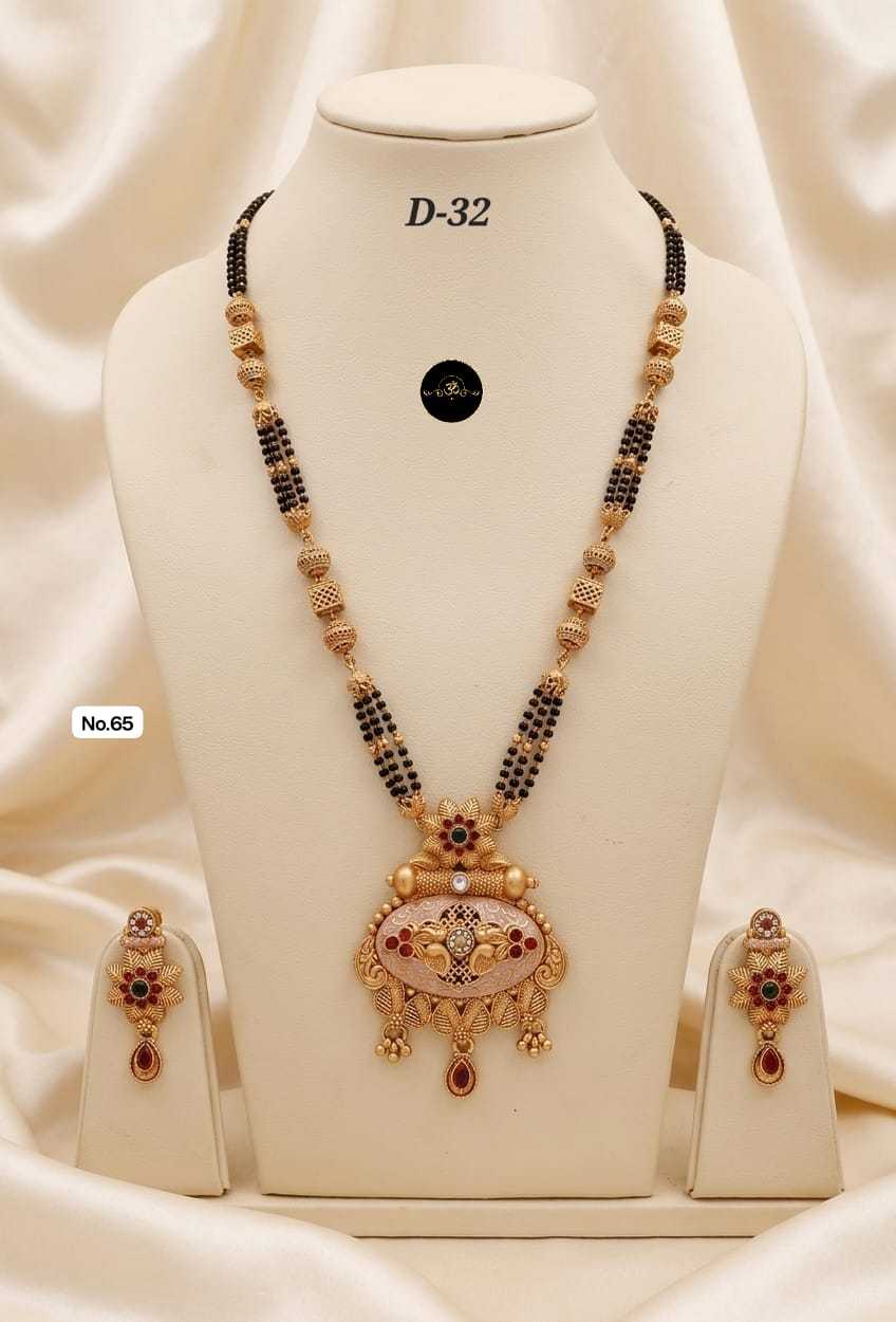 Ynf Brass KESH127 048 Womens Jewellery Wholesale Mangalsutras Manufacturer - Jewellery Export