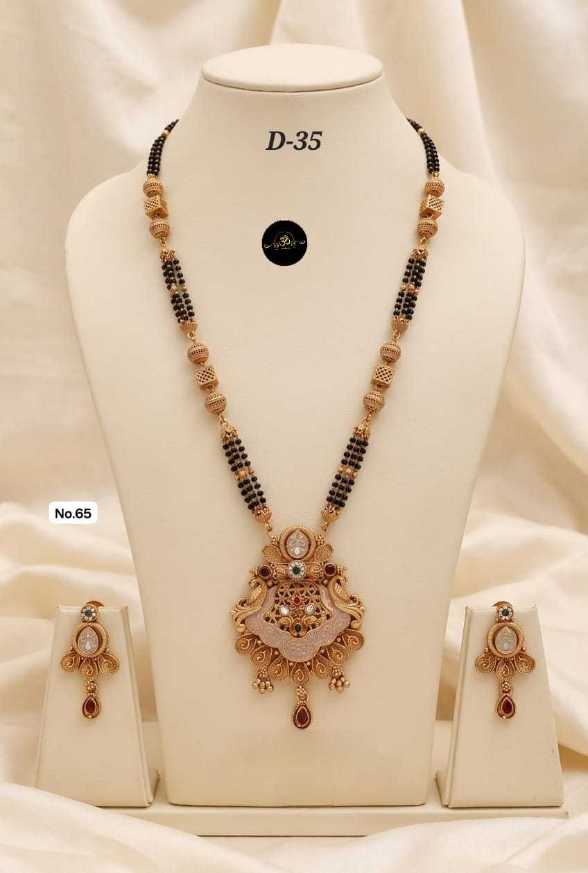 Ynf Brass KESH127 048 Womens Jewellery Wholesale Mangalsutras Manufacturer - Jewellery Export