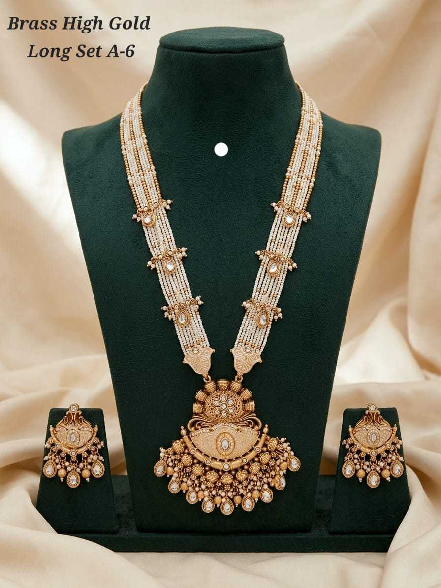 Ynf Brass KESH193 241 Womens Jewellery Wholesale Choker Necklaces Kundan Necklace Set Necklaces Set Manufacturer - Jewellery Export