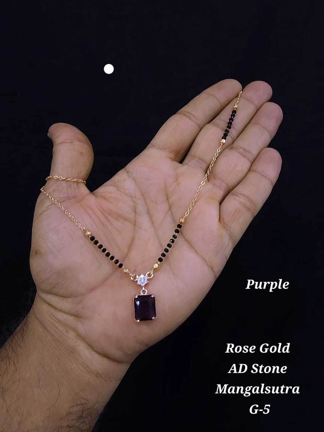 Ynf Brass KESH193 245 Womens Jewellery Wholesale Mangalsutras AD Diamond Necklace Stone Studded Jewelry Manufacturer - Jewellery Export