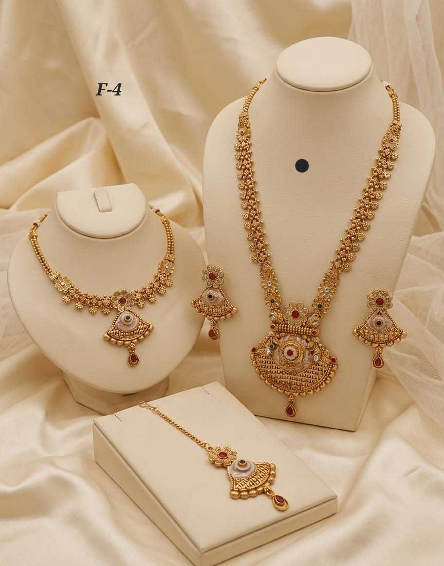 Ynf Brass KESH193 248 Womens Jewellery Wholesale Necklaces Set Bridal Jewelry Sets Party Wear Jewelry Manufacturer - Jewellery Export