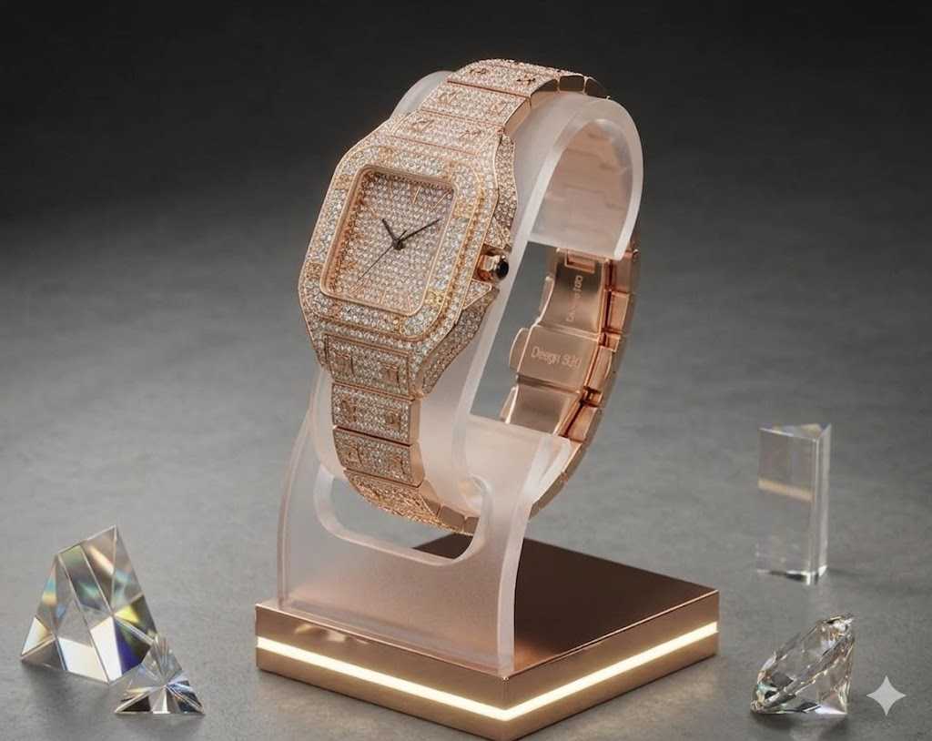 Ynf Brass KESH480 Womens Jewellery Wholesale Traditional Watches Fancy Designer Watches Diamond Watch Manufacturer - Jewellery Export