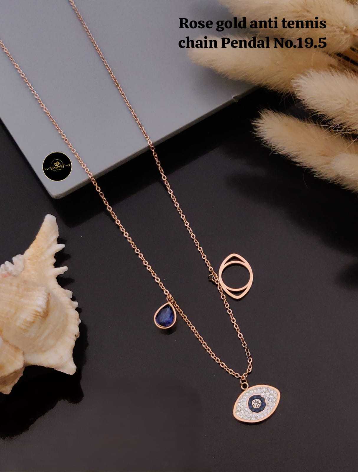 Ynf Brass RIN234 001 Womens Jewellery Wholesale Chain Pendant Set Manufacturer - Jewellery Export