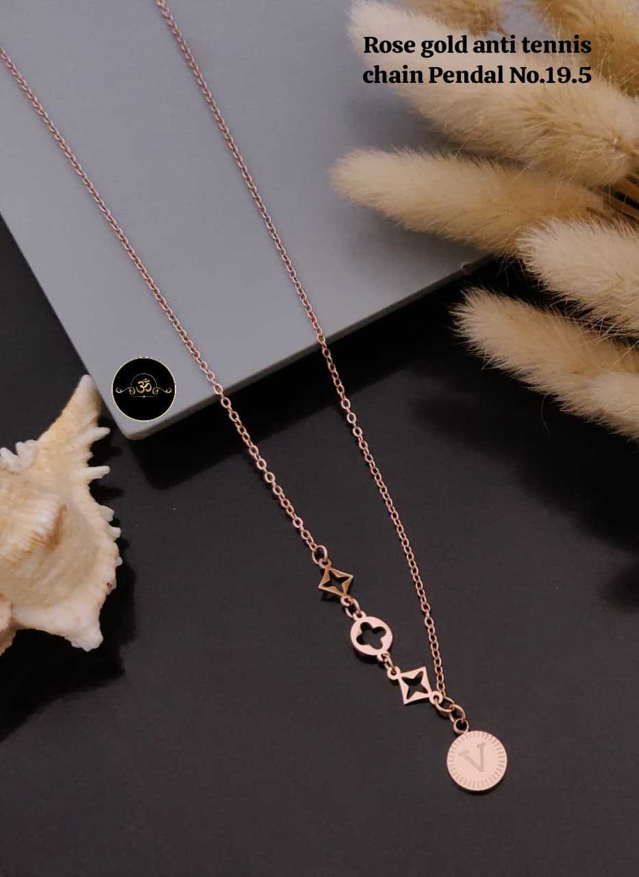 Ynf Brass RIN234 001 Womens Jewellery Wholesale Chain Pendant Set Manufacturer - Jewellery Export
