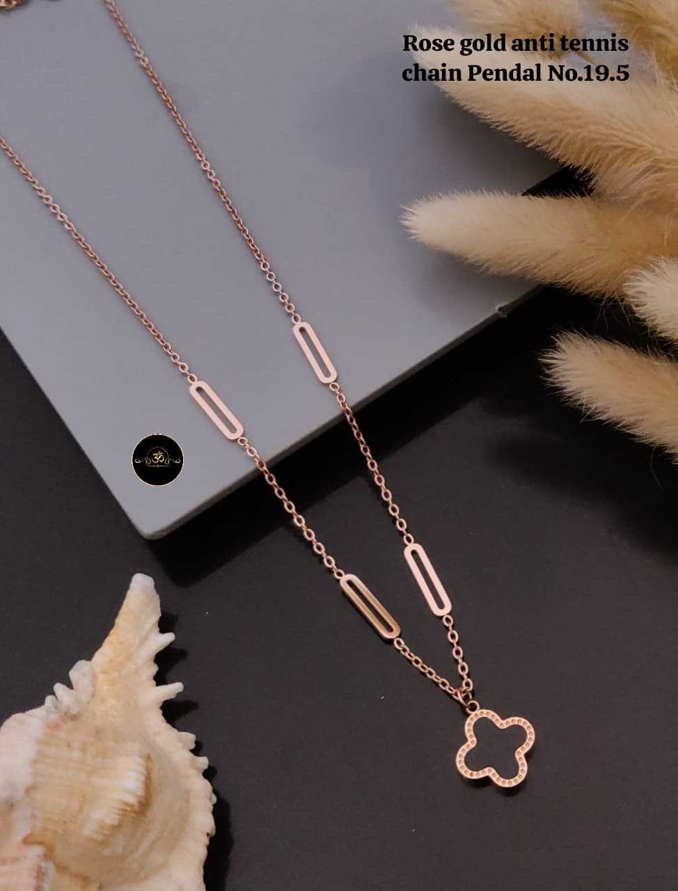 Ynf Brass RIN234 001 Womens Jewellery Wholesale Chain Pendant Set Manufacturer - Jewellery Export