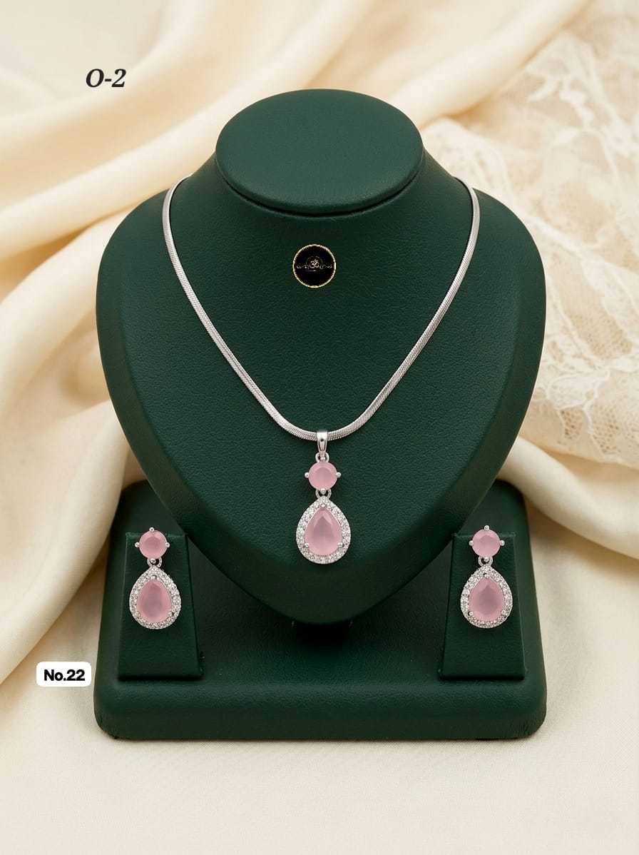 Ynf Brass RIN234 010 Womens Jewellery Wholesale Fancy Mala Necklaces Chain Pendant Set Manufacturer - Jewellery Export