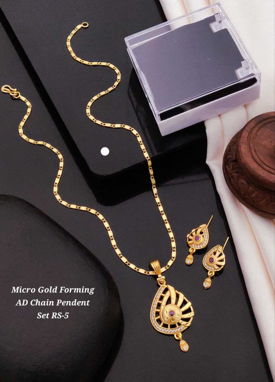 Ynf Brass KESH193 Womens Jewellery Wholesale Chain Pendant Set Manufacturer - Jewellery Export