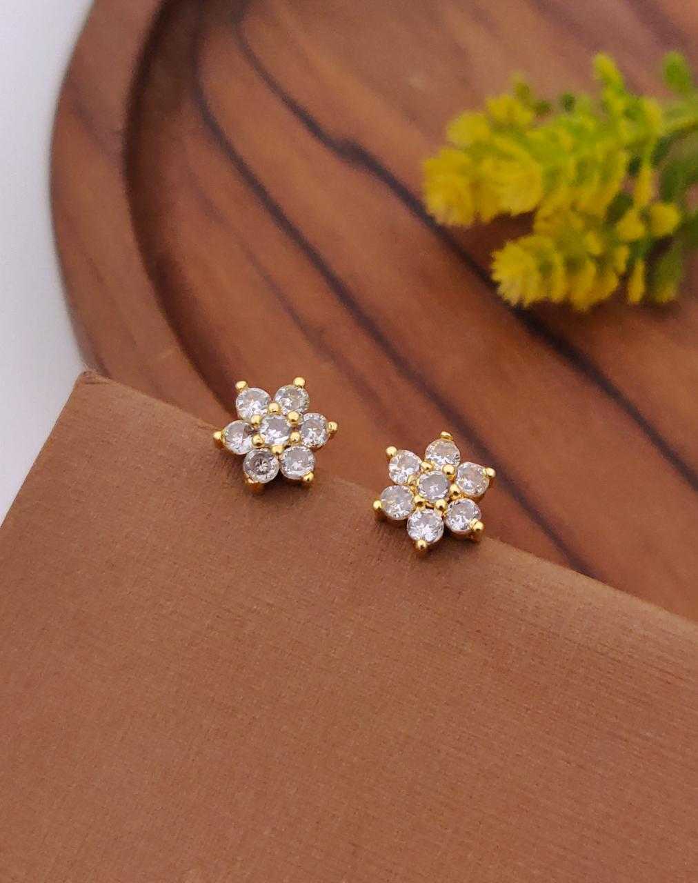 Ynf Brass KESH191 1 Womens Jewellery Wholesale Fancy Earrings AD Diamond Earring Manufacturer - Jewellery Export