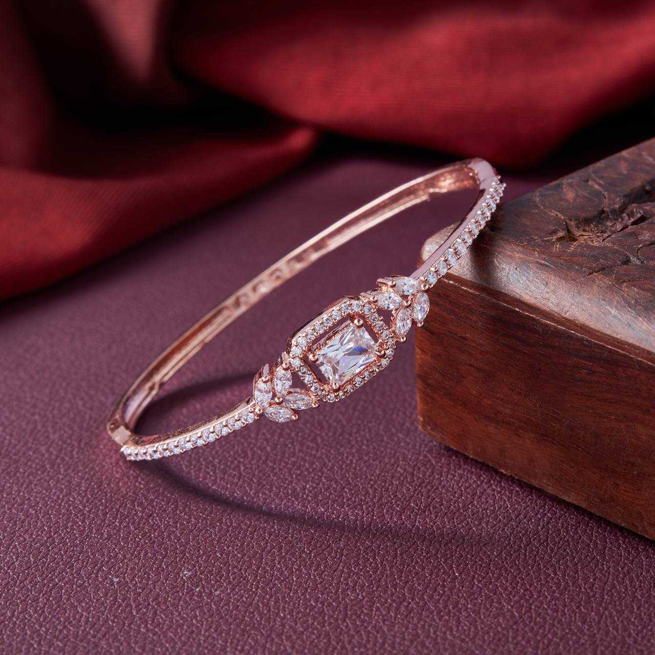 Ynf AD Diamond Womens Jewellery Wholesale AD Diamond Bracelet Diamond Bracelets Fashion Bracelets Manufacturer - Jewellery Export