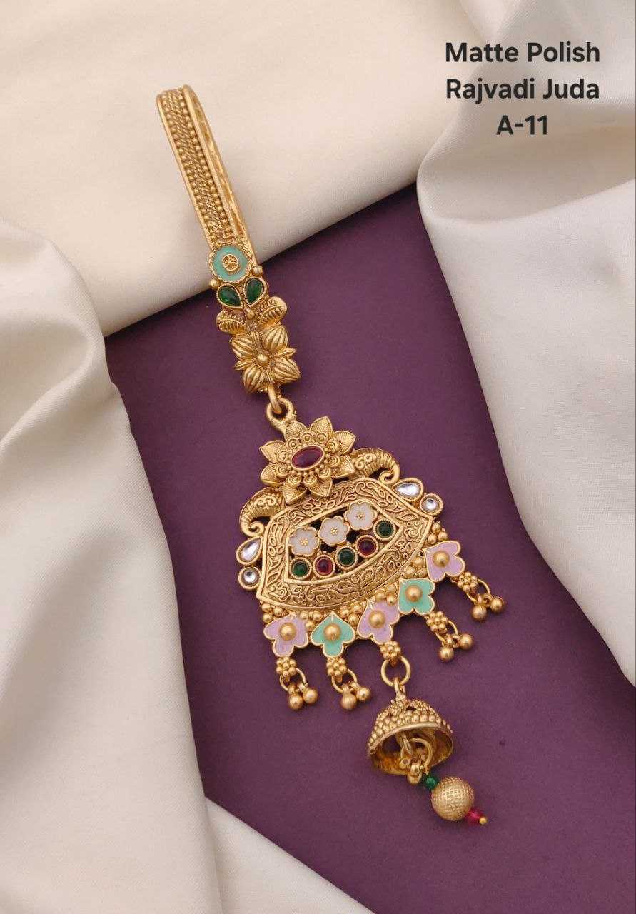 Ynf Brass KESH193 Womens Jewellery Wholesale Brass Gold Kandora Manufacturer - Jewellery Export