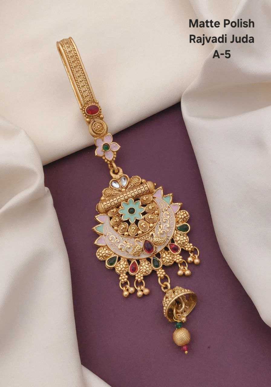 Ynf Brass KESH193 Womens Jewellery Wholesale Brass Gold Kandora Manufacturer - Jewellery Export