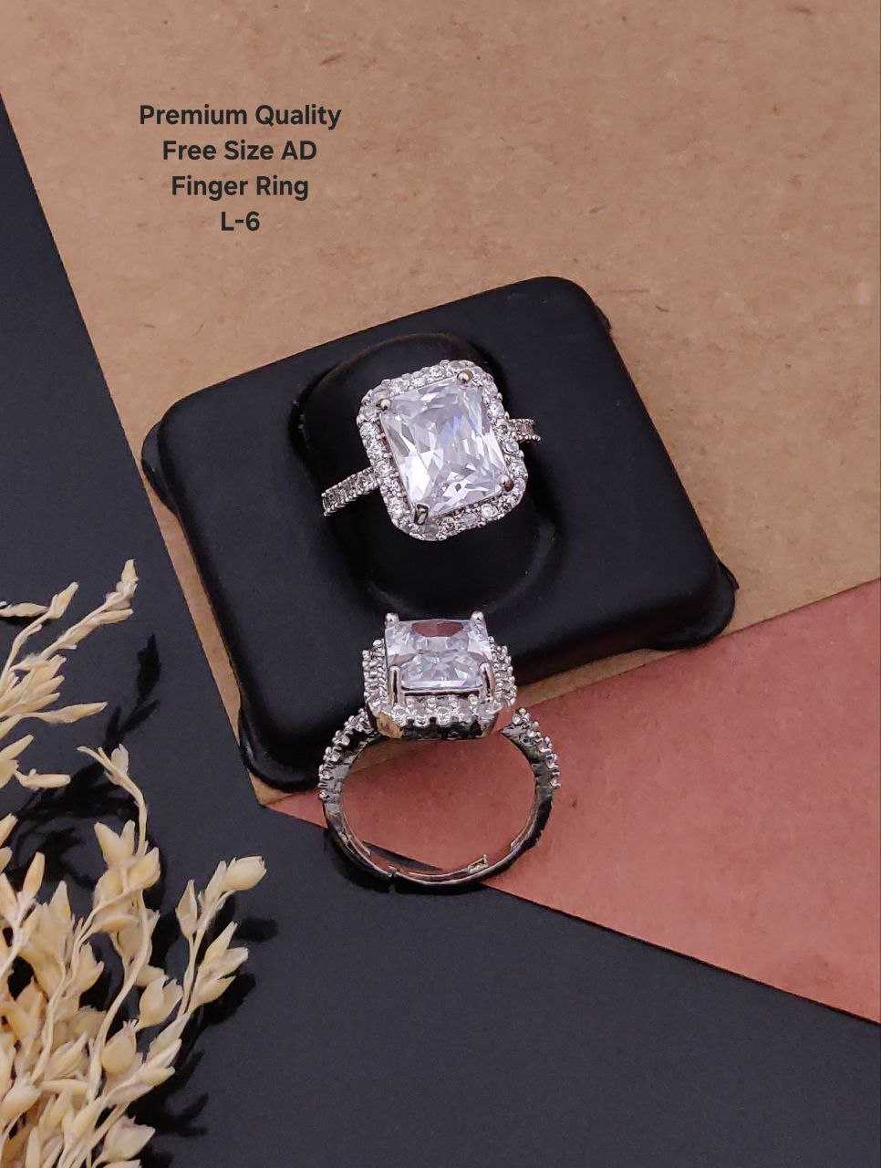 Ynf Brass KESH193 Womens Jewellery Wholesale Diamond Rings AD Diamond Rings Antique Ring Manufacturer - Jewellery Export