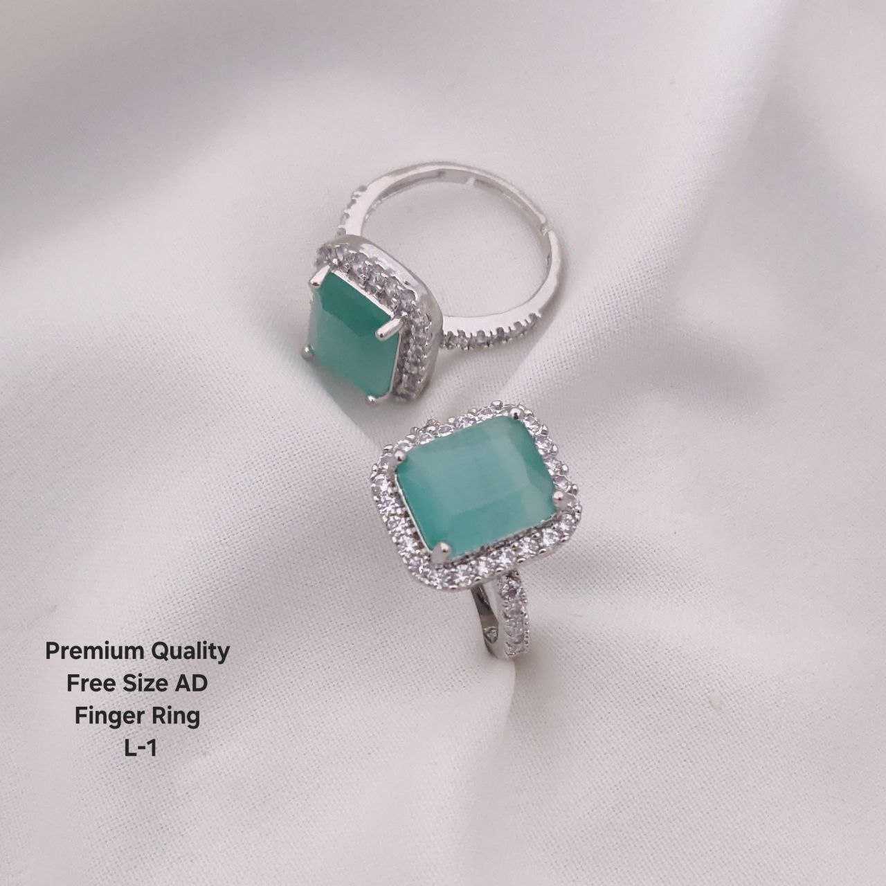 Ynf Brass KESH193 Womens Jewellery Wholesale Diamond Rings AD Diamond Rings Fashion Rings Manufacturer - Jewellery Export