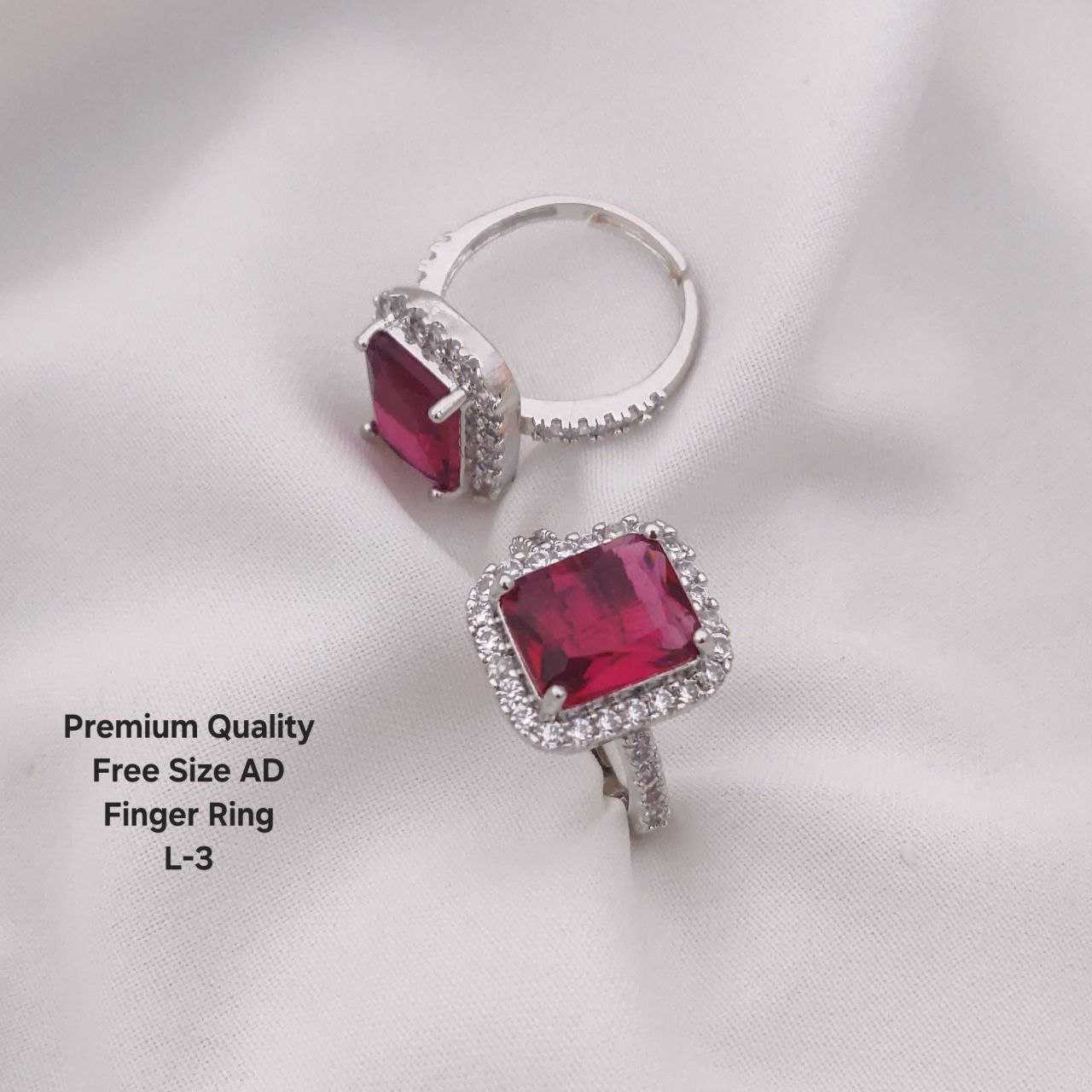 Ynf Brass KESH193 Womens Jewellery Wholesale Diamond Rings AD Diamond Rings Fashion Rings Manufacturer - Jewellery Export