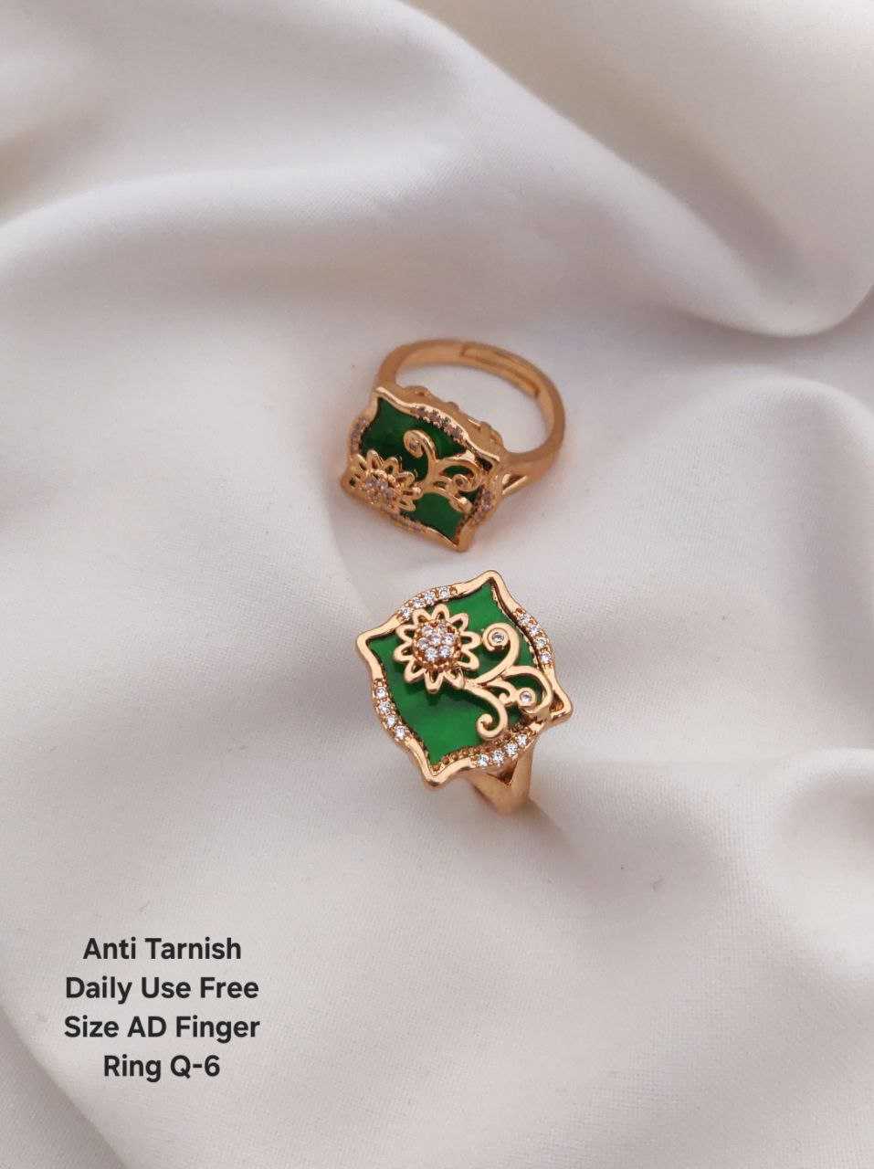 Ynf Brass KESH193 Womens Jewellery Wholesale Diamond Rings AD Diamond Rings Finger Rings Manufacturer - Jewellery Export