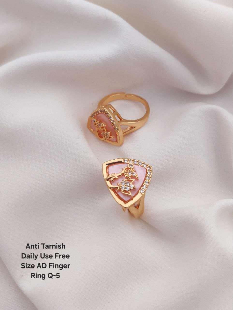 Ynf Brass KESH193 Womens Jewellery Wholesale Diamond Rings AD Diamond Rings Finger Rings Manufacturer - Jewellery Export