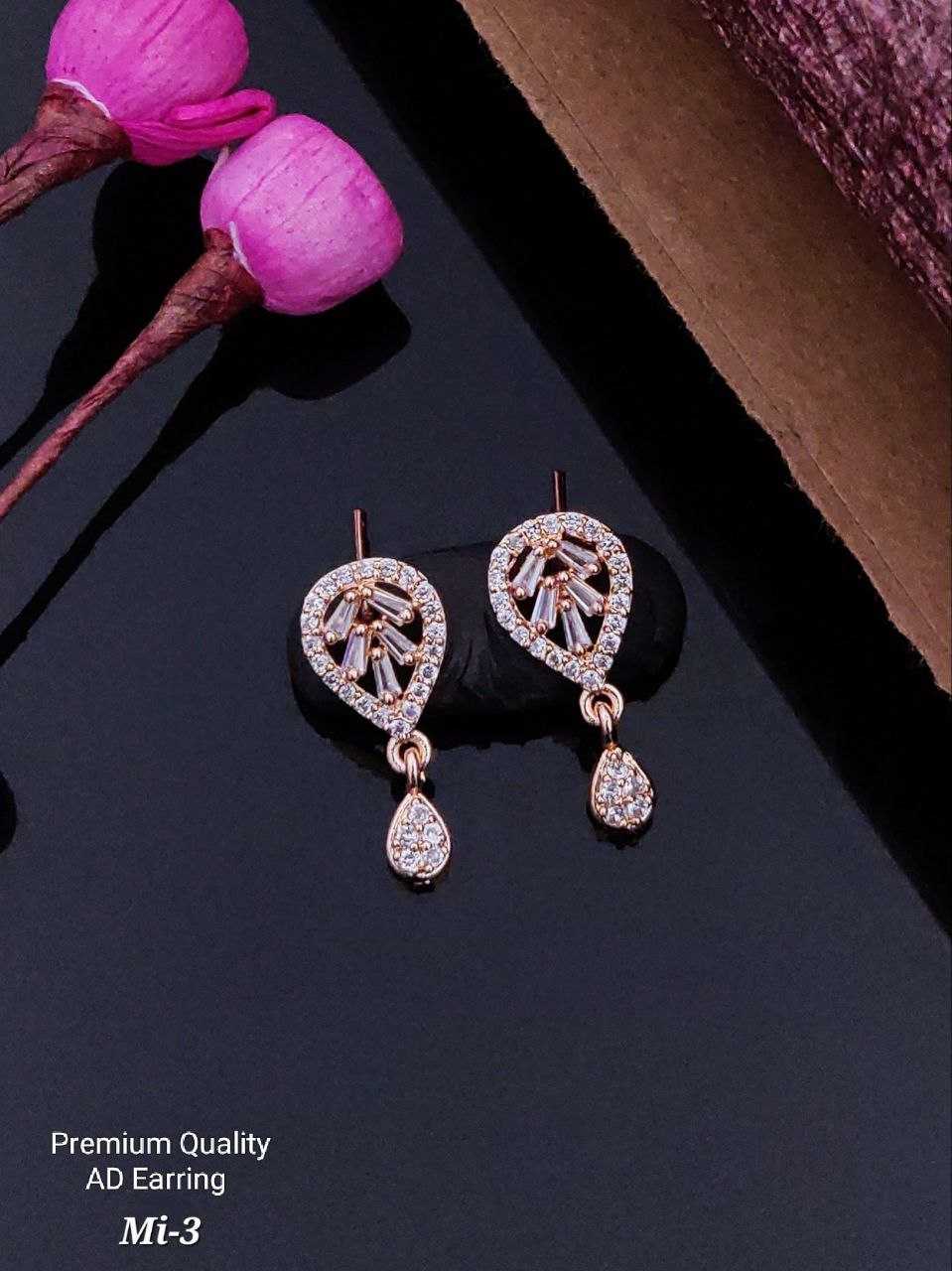 Ynf Brass KESH193 Womens Jewellery Wholesale Fancy Earrings AD Diamond Earring Earrings With Stones Manufacturer - Jewellery Export