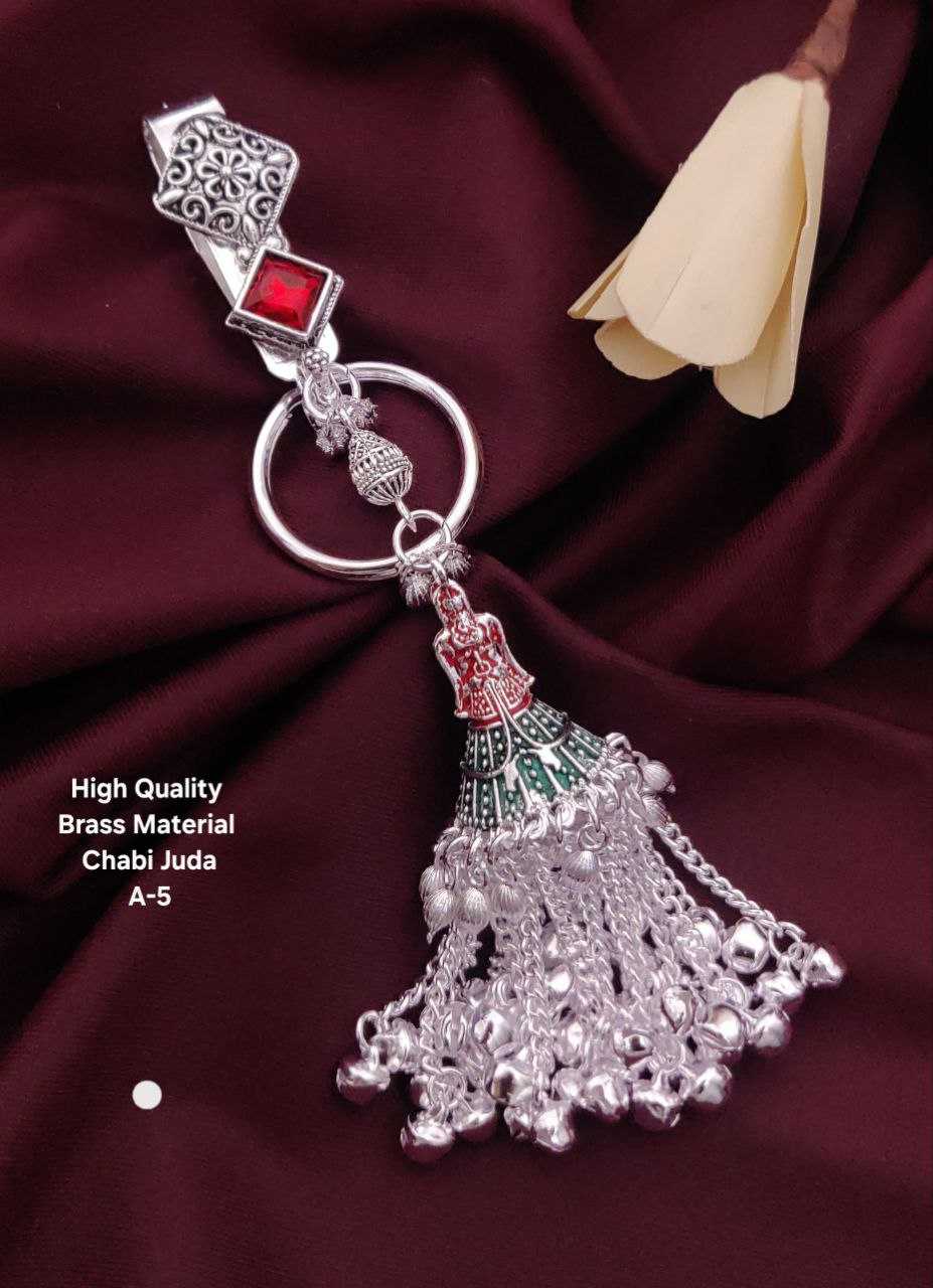 Ynf Brass KESH193 Womens Jewellery Wholesale Silver Kandora Manufacturer - Jewellery Export