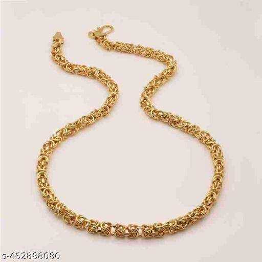 Ynf Brass KESH483 Mens Jewellery Wholesale Chains Fashion Jewelry For Men Gold-Plated Mens Jewelry Manufacturer - Jewellery Export