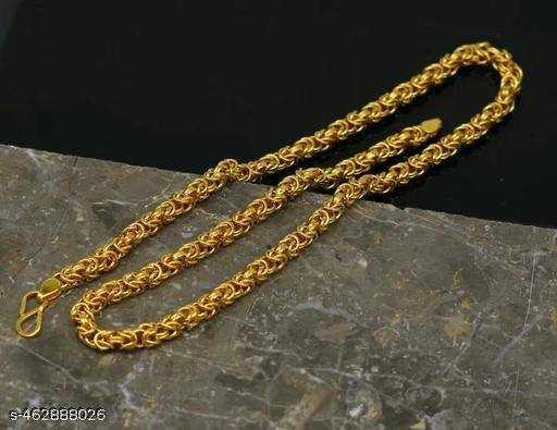 Ynf Brass KESH483 Mens Jewellery Wholesale Chains Fashion Jewelry For Men Gold-Plated Mens Jewelry Manufacturer - Jewellery Export