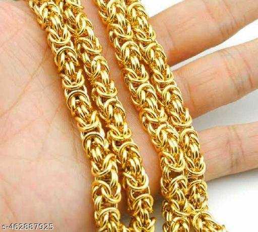 Ynf Brass KESH483 Mens Jewellery Wholesale Chains Fashion Jewelry For Men Gold-Plated Mens Jewelry Manufacturer - Jewellery Export