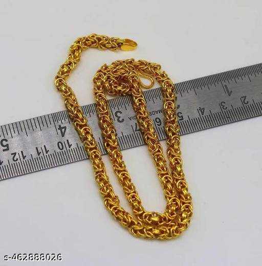 Ynf Brass KESH483 Mens Jewellery Wholesale Chains Fashion Jewelry For Men Gold-Plated Mens Jewelry Manufacturer - Jewellery Export