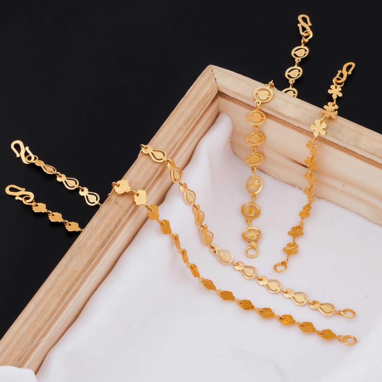Ynf Brass KESH483 Womens Jewellery Wholesale Brass Gold Bracelets Golden Bracelet Artificial Bracelets Manufacturer - Jewellery Export