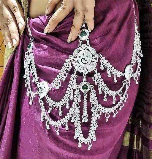 Ynf Brass KESH483 Womens Jewellery Wholesale Silver Kandora Designer Kangan Manufacturer - Jewellery Export