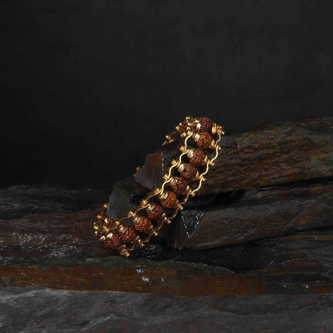 Ynf Brass Mens Jewellery Wholesale Bracelets Rudraksh Bracelets Rudraksha Bracelet Manufacturer - Jewellery Export