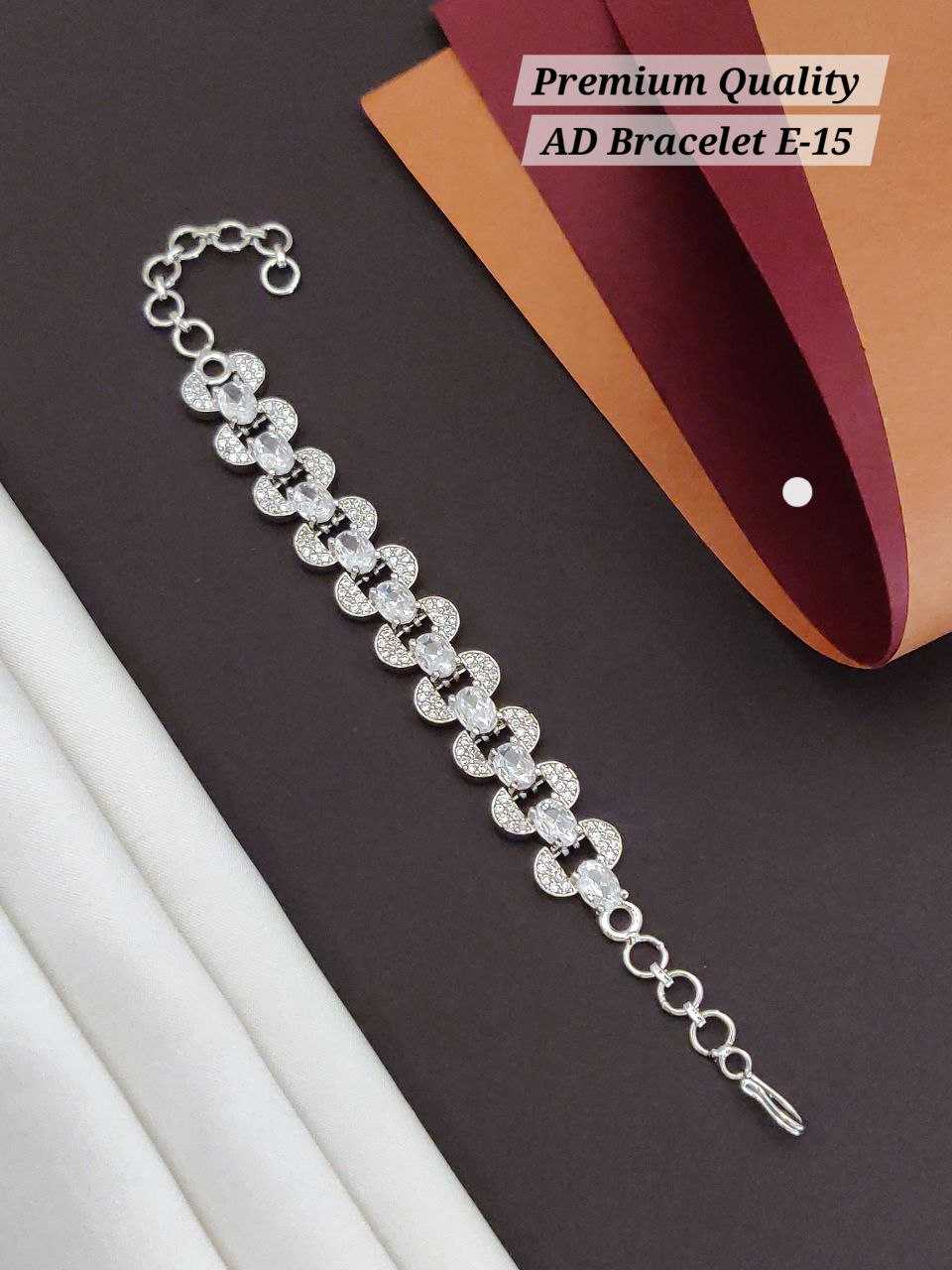 Ynf Brass Womens Jewellery Wholesale AD Diamond Bracelet Diamond Bracelets Fashion Bracelets Manufacturer - Jewellery Export