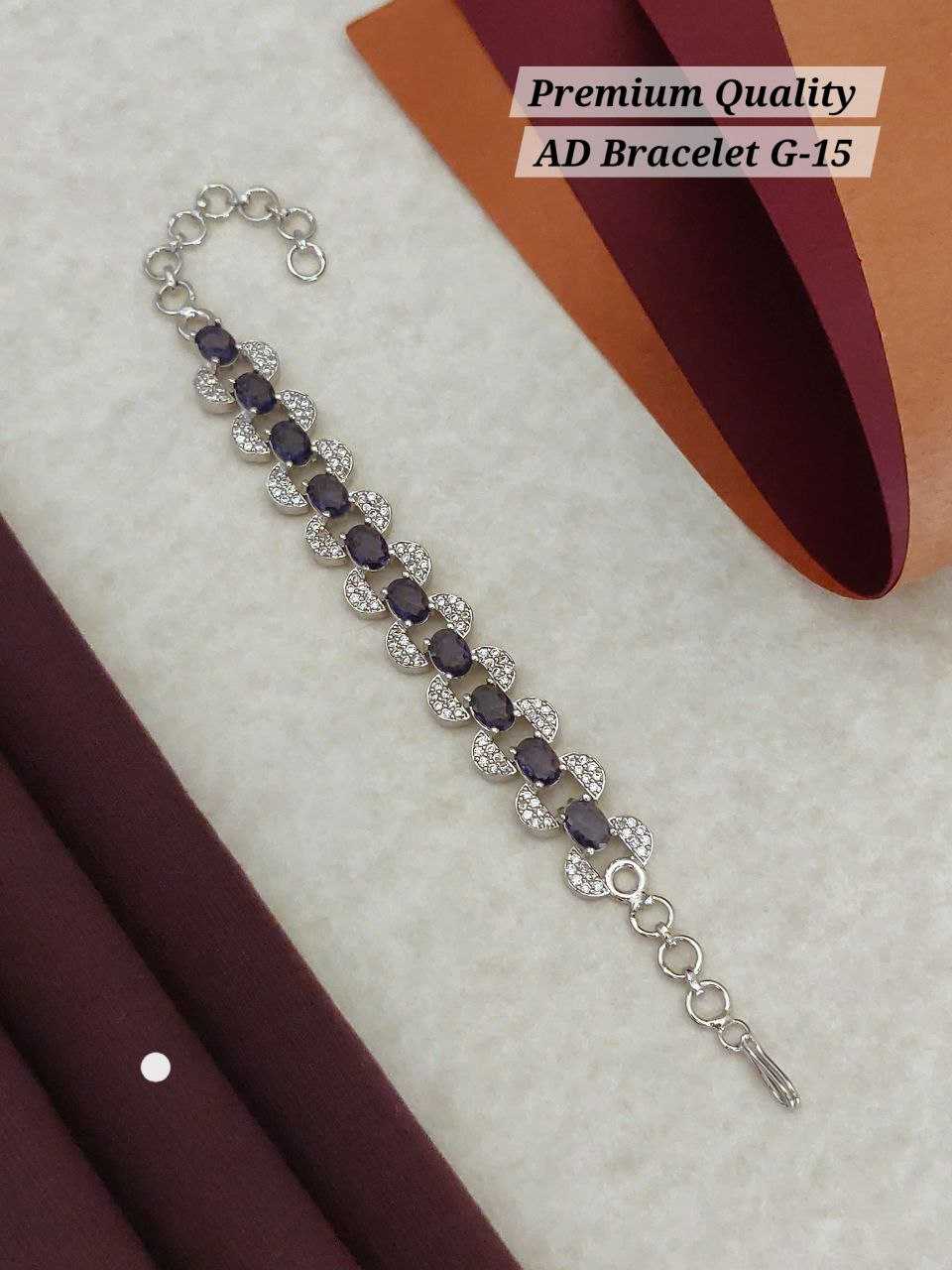 Ynf Brass Womens Jewellery Wholesale AD Diamond Bracelet Diamond Bracelets Fashion Bracelets Manufacturer - Jewellery Export