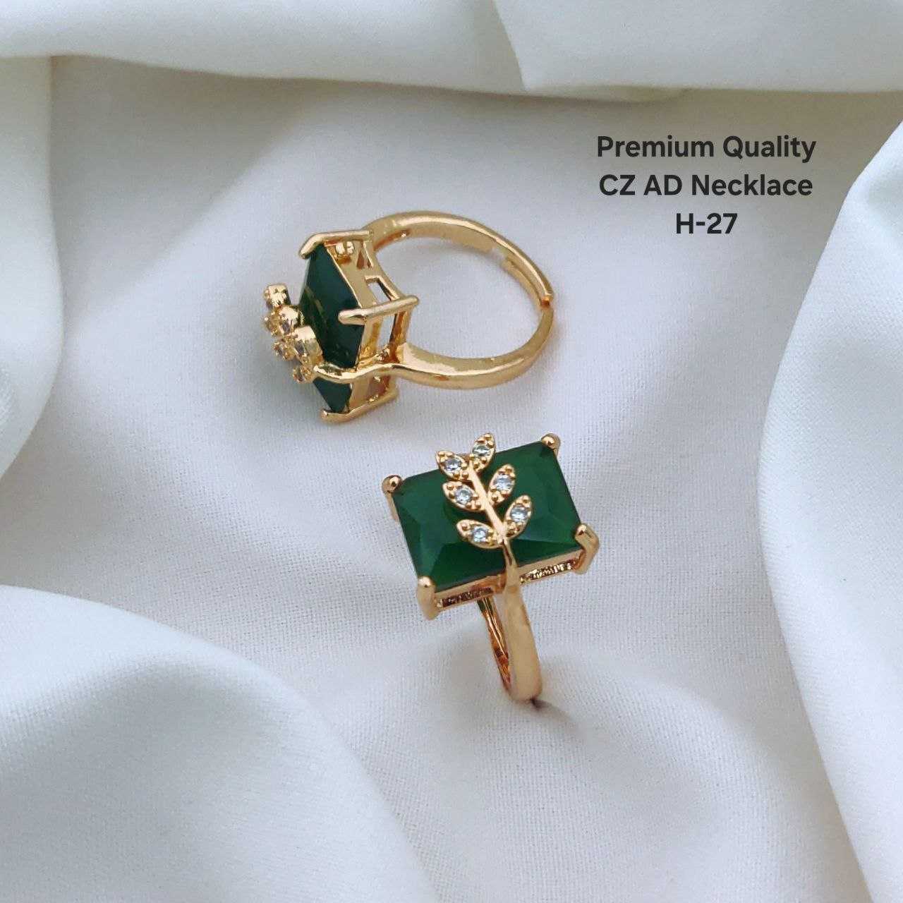 Ynf Brass Womens Jewellery Wholesale Diamond Rings AD Diamond Rings Finger Rings Manufacturer - Jewellery Export